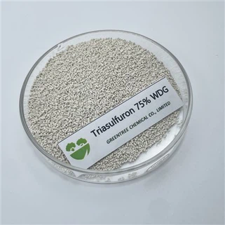 C14H16ClN5O5S Triasulfuron 75 % vægt hvede majs herbicid